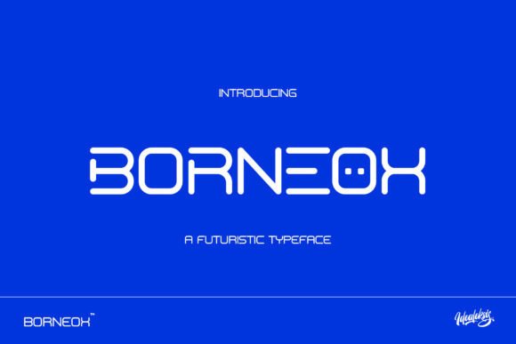 Borneox: A Designer’s Take on This Display Font