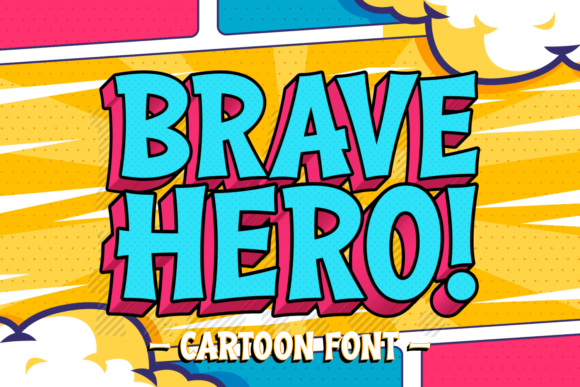 Brave Hero Font: A Playful Typeface for Branding