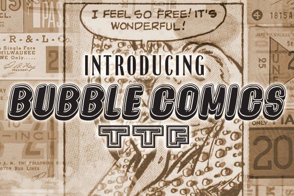 Bubble Comics Font: A Web Designer’s Layout Review
