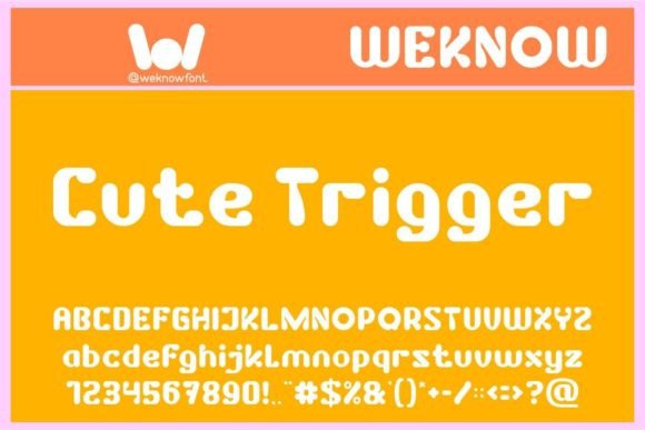 Cute Trigger: A Designer’s Practical Font Review