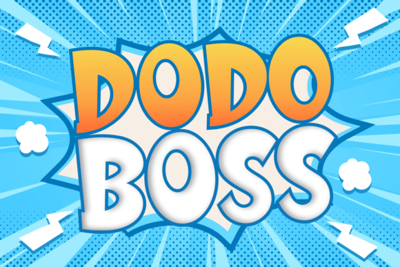 Dodo Boss Font: Playful Display Type for Editorial Design
