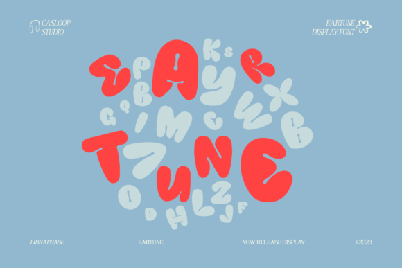 Eartune Font: Elevating Campaign Visuals with Graffiti Style