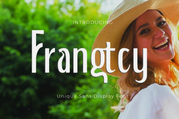 Frangtcy Font: A Calligraphic Display Typeface for Editorial Design