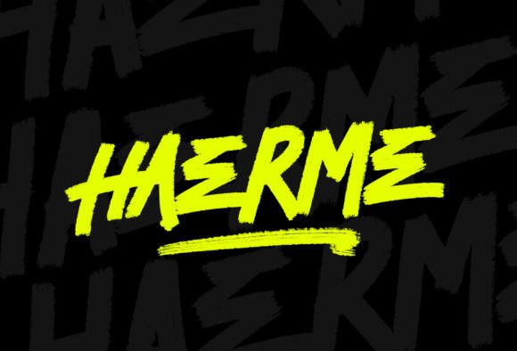 Haerme Font: Handmade Charm for Makers