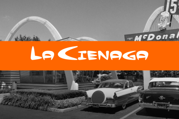 La Cienaga Spotlight Font: A Retro Brand Refresh