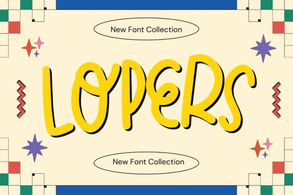 Lopers Font: Bold Display Type for Campaigns