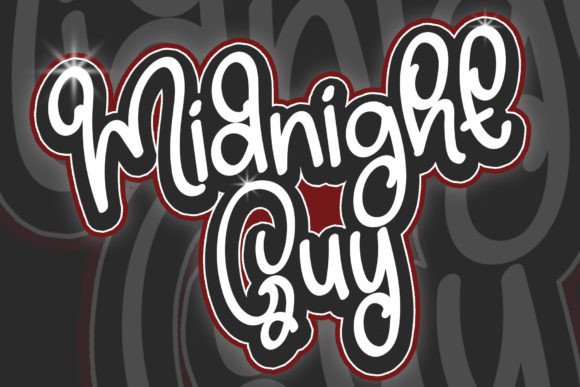 Midnight Guy Font: Festive Typography for Web Design