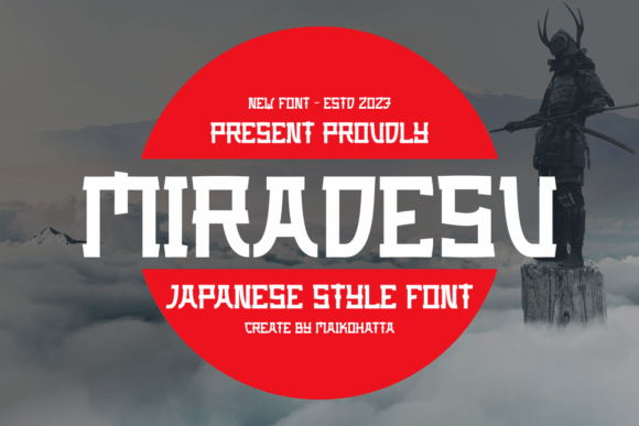 Miradesu Font: Elevate Handmade Products & Printables