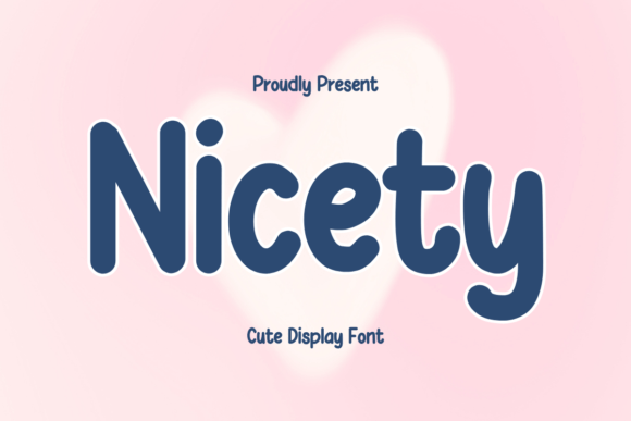 Nicety Font: Modern Editorial Typography