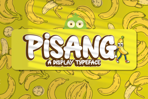 Pisang Font: Vibrant Handwritten Type for Digital Campaigns