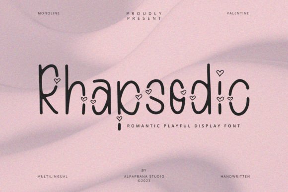 Rhapsodic Font: Elevating Digital Brand Identity