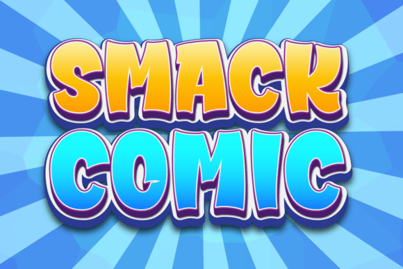 Smack Comic Font: Bold Display Type for Digital Campaigns