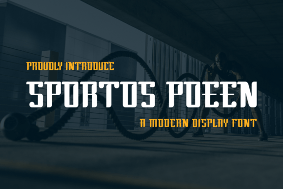 Sportos Poeen Font Review: Whimsical Display Type for Modern Branding